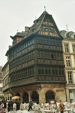 la celebre maison Kammerzell de Strasbourg